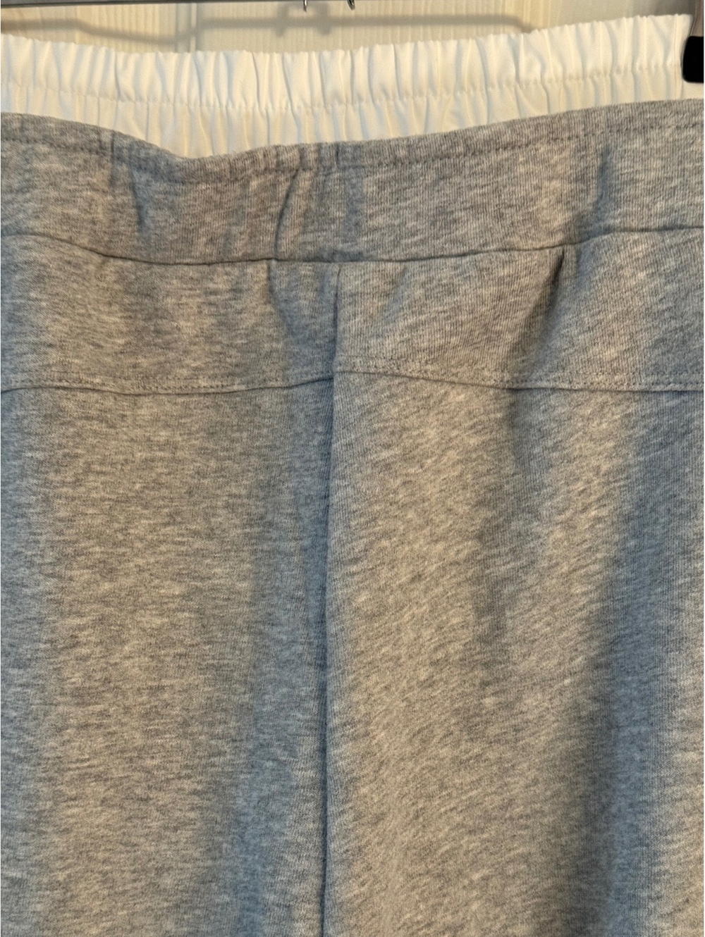 JoyLab Women's Gray Wide Leg Sweatpants with White Elastic Waistband XXL - Picture 5 of 8
